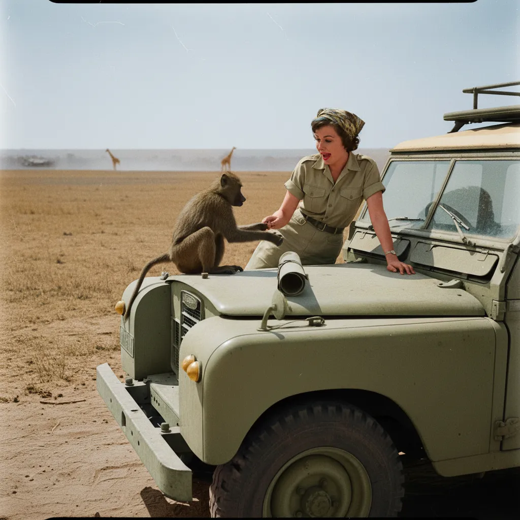 Koloriertes und restauriertes Foto